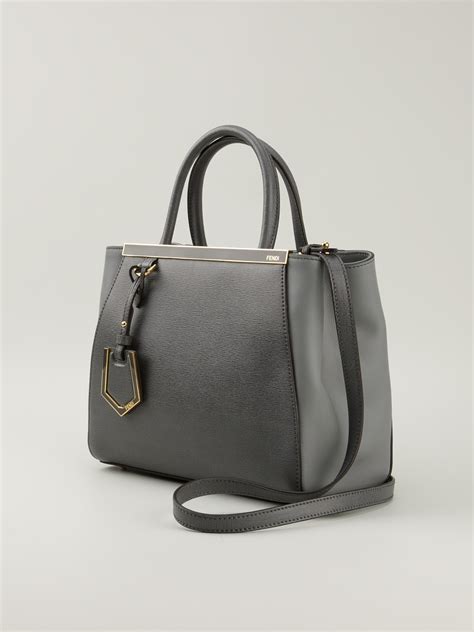 fendi 2jours grey|fendi 2jours bag.